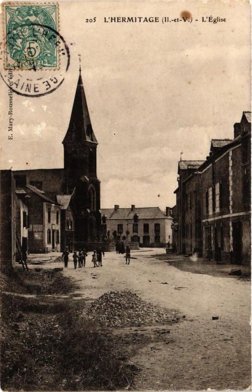 CPA L'Hermitage (Il-et-V.) - L'Église (298087)