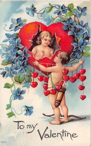 To My Valentine Postcard 1912