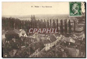 Old Postcard Melun Vue Generale