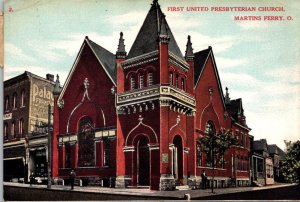 Ohio Martins Ferry First United Presbyterian Church 1910