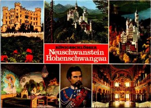 Germany Bavaria Koenigsschloesser Neuschwanstein und Hohenschwangau