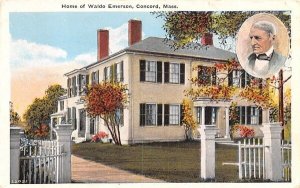 Home of Waldo Emerson in Concord, Massachusetts