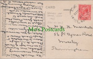 Genealogy Postcard - Marshall, 56 St Agnes Road, Moseley, Birmingham GL1604