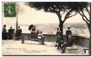 Nice Postcard The platform Old Castle and panorama of the city