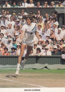 Kevin Curren American Tennis Champion at Wimbledon Postcard