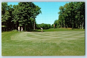 Cedar Michigan MI Postcard Sugar Loaf Golf Course Scenic View c1960's Vintage