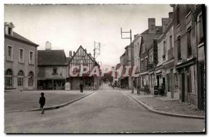 Modern Postcard La Guerche de Bretagne Rue Notre Dame