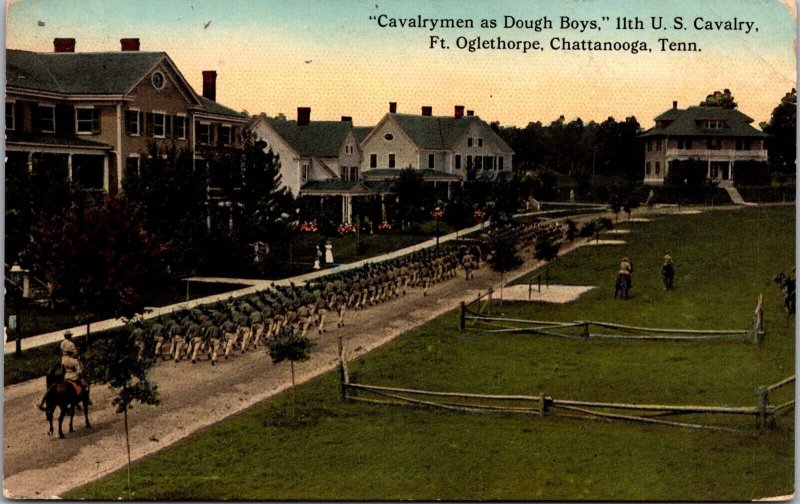 PC Cavalrymen Dough Boys 11th U.S. Cavalry Ft. Oglethorpe Chattanooga Tennessee 