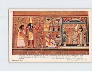 Postcard Horus the son of Isis British Museum London England