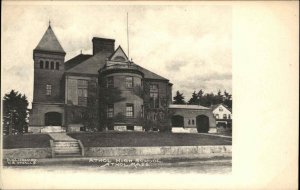 Athol Massachusetts MA High School c1900-20s Vintage Postcard