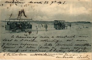 CPA AK ARCACHON - Tramway du phare (192771)