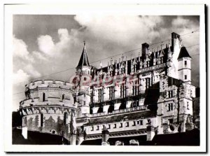 Modern Postcard The Chateau D & # 39Amboise La Tour Des Minimes And Logis Du Roi