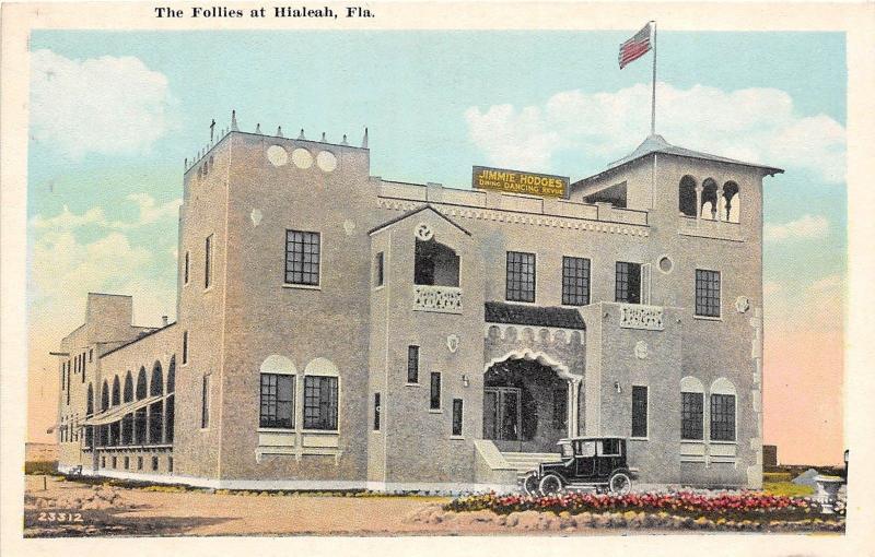 A97/ Hialeah Florida Fl Postcard c1910 The Follies Jimmie Hodges Dance Revue