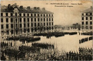 CPA Militaire - MONTARGIS - Caserne Gudin - PRESentation (90145)