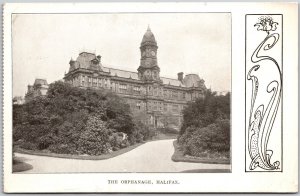 The Orphanage Halifax Nova Scotia Canada Building Grounds Landscape Postcard