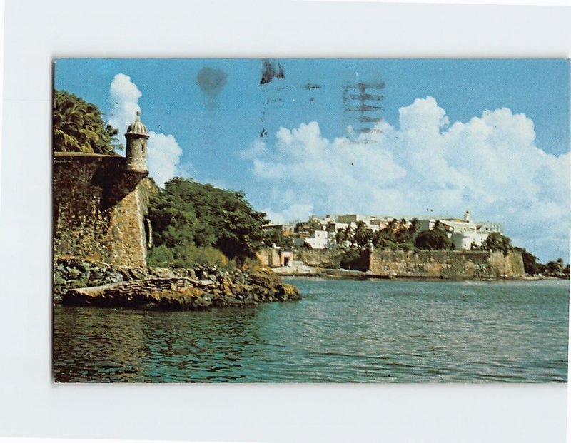 Postcard View of Palacio de Santa Catalina, Old San Juan, Puerto Rico