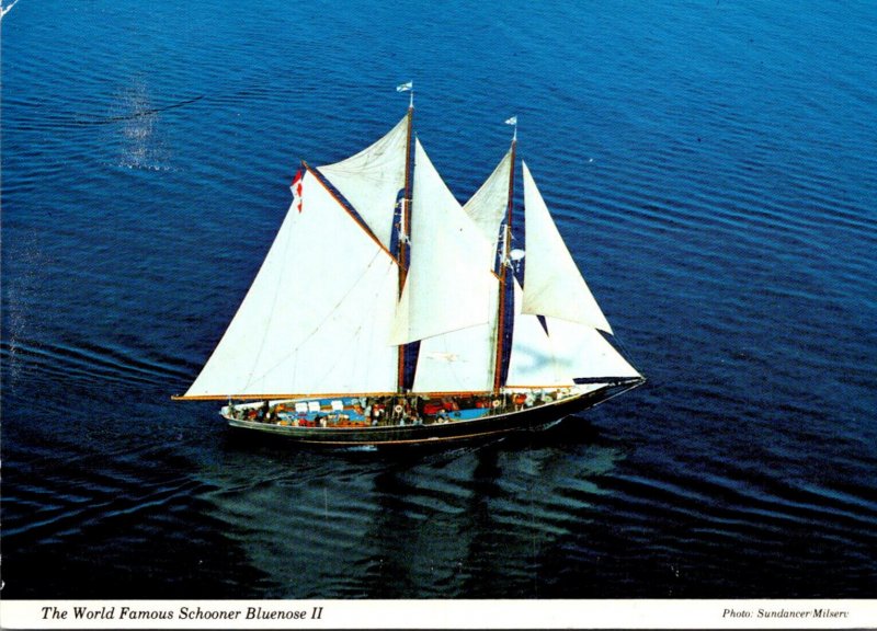 World Famous Schooner Bluenose II Pride Of Nova Scotia