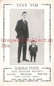 Tiny Tim, Harold Pyott, Height 23 Inches