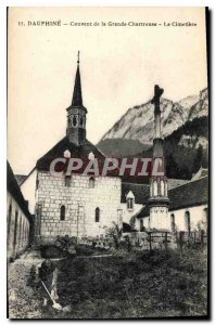 Old Postcard Dauphine Grande Chartreuse Le Cimetiere