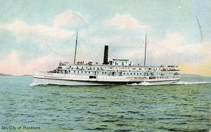 Boston & Bangor Steamer Co. - Steamer City of Rockland.  *DPO- Harborside, ...