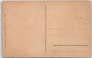 c1913 Gerolstein Germany Erlöserkirche Church Postcard Munterley Dolomites Eifel