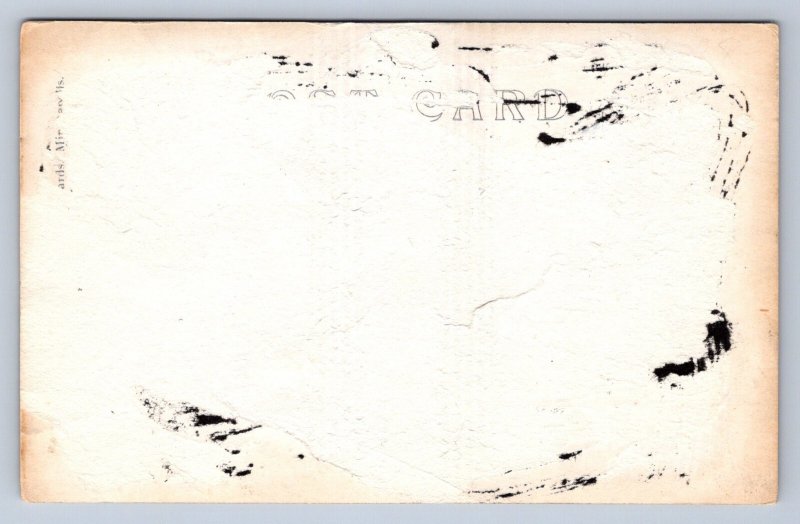 J90/ Beaver Dam Wisconsin RPPC Postcard c1910 Masonic Temple Store 315