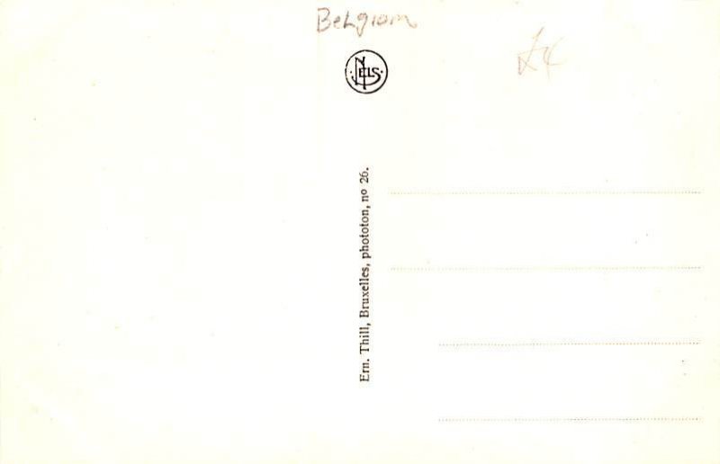 Chars a Voile La Panne Belgium Unused 