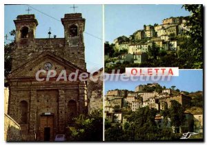Postcard Modern Oletta Various Aspects Of The Village