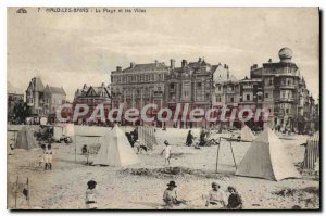 Old Postcard Malo les Bains Beach and Villas