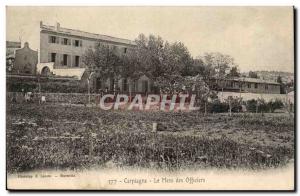 Carpiagne - The Officers Mess - Old Postcard