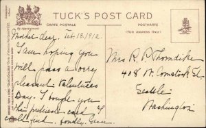 Tuck 205 Dainty Children Dutch Valentine - Brundage? C1910 Postcard