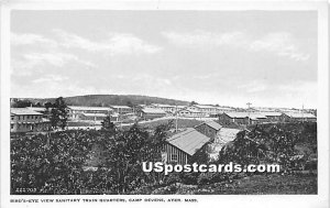 Sanitary Train Quarters at Camp Devens - Ayer, Massachusetts MA  