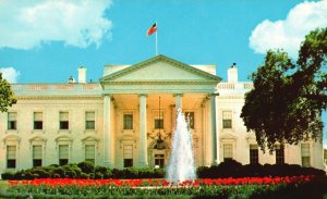 Vintage Postcard White House First Government Building Pennsylvania Washington