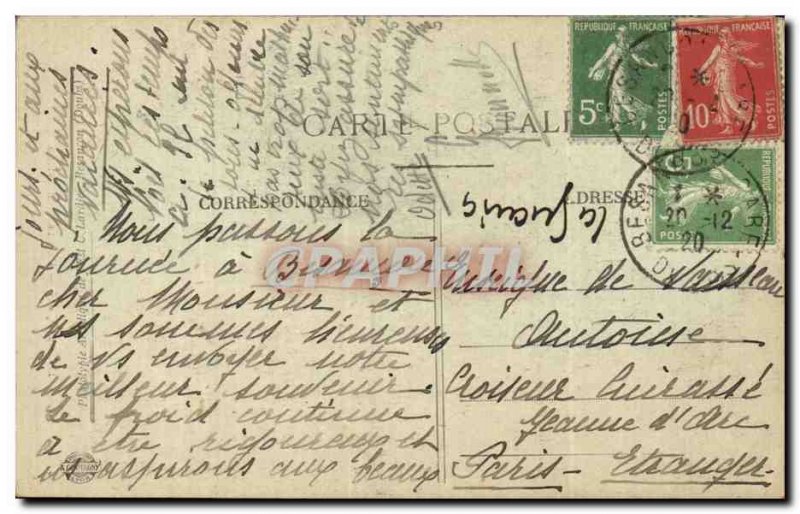 Postcard Besancon Old Courthouse