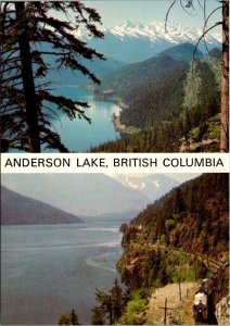 Canada British Columbia Anderson Lake Split View