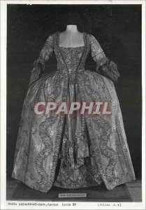 Postcard Modern Musee Carnavalet era dress Louie XV