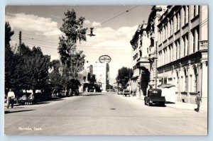Torreon Coahuila Mexico Postcard Street Buildings View c1950's RPPC Photo
