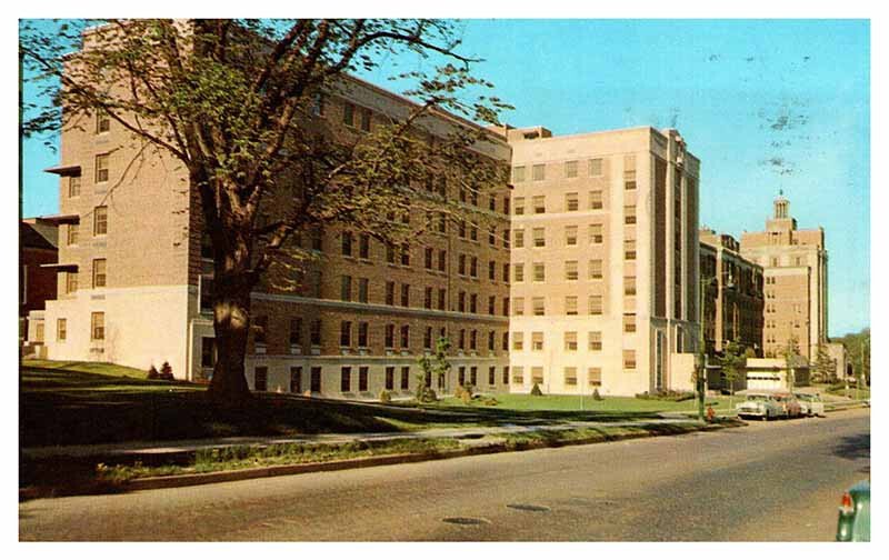 Postcard HOSPITAL SCENE Rochester Minnesota MN AR1623