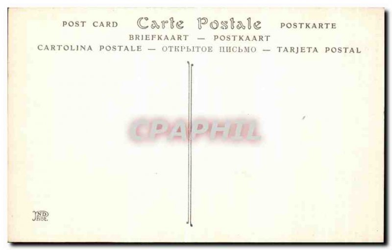 Old Postcard Allevard Les Bains Vue Generale taking Chataigneraie