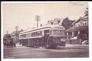 Russell Hill Road, Street Car, Ontario TTC Reproduction of 1938 Scene