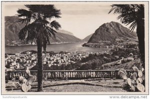 Switzerland Lugano Monte San Salvatore 1945 Photo