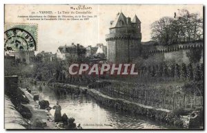 Old Postcard Vannes Connetable Old dependence of the Tour of the castle of He...