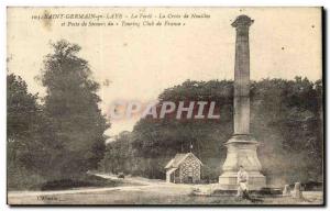 Old Postcard Saint Germain en Laye La Foret La Croix de Noailles and Touring ...