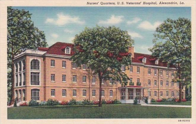 Louisiana Alexandria Nurses' Quarters U S Veterans' Hospital Curteich