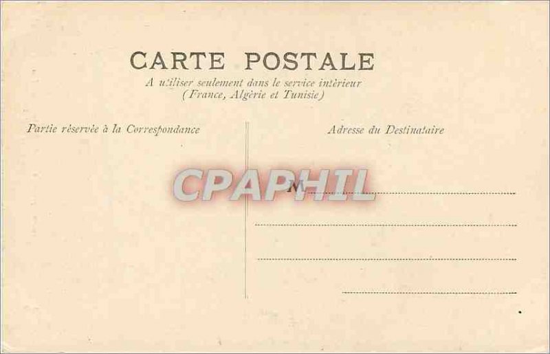 Old Postcard Hautes Pyrenees Luz Road has Gavarnie Gedre Church