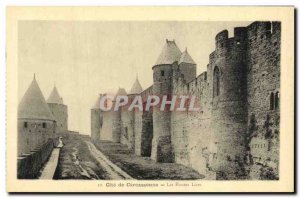 Old Postcard Cite Carcassonne The High Strings