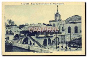 Old Postcard Paris Exposition Internationale des Arts Decoratifs The Columbia...