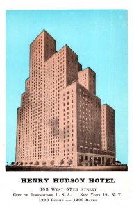 New York City ,  Henry Hudson Hotel