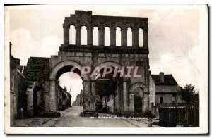 Old Postcard Autun Porte D & # 39Arroux