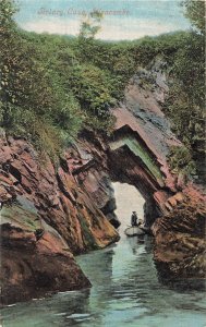 Aviary Cave Ilfracombe England Postcard Valentine's Series King Edward VII Stamp